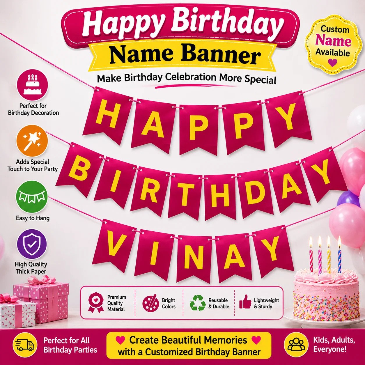 Happy Birthday Banner